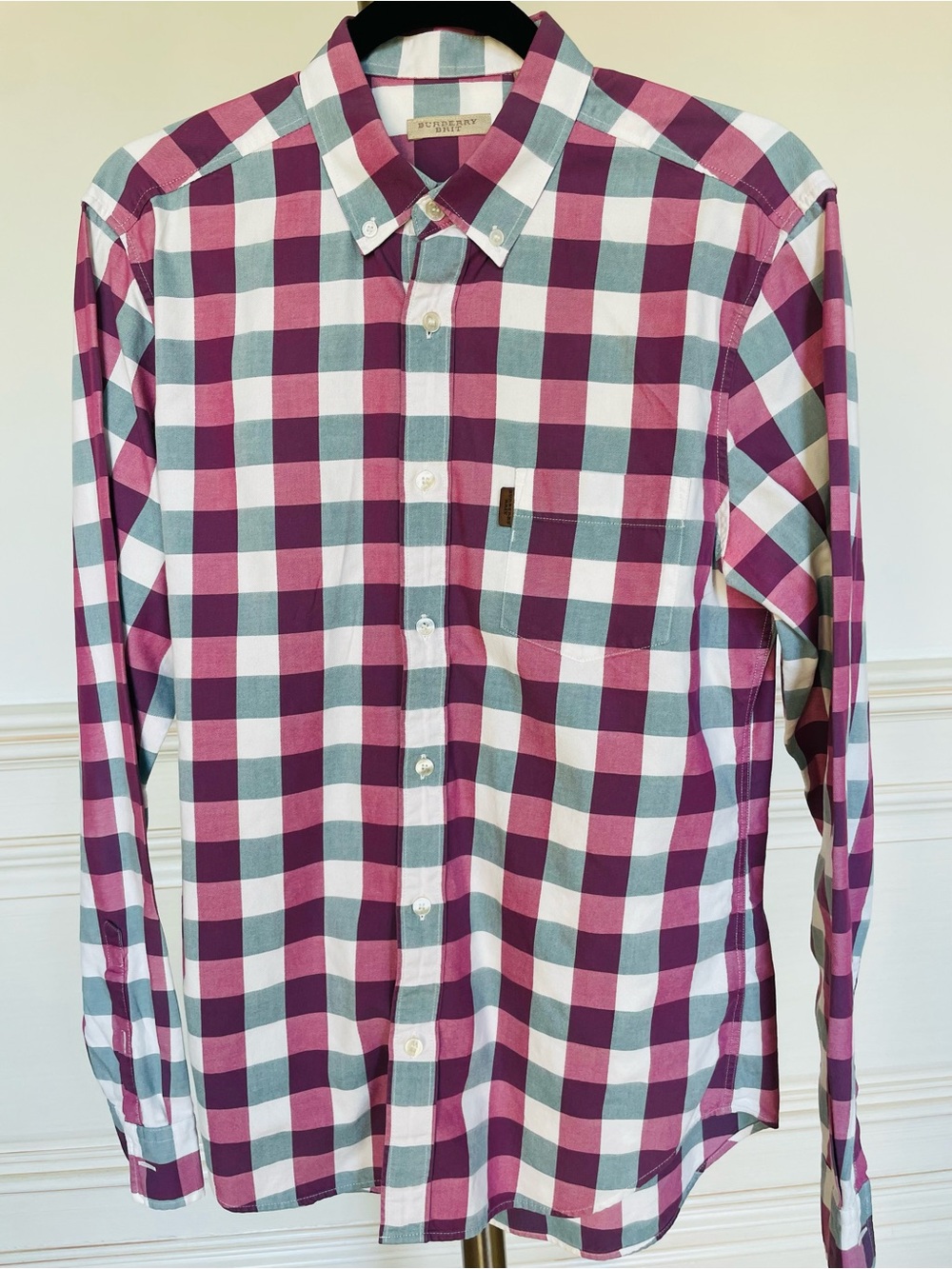 Burberry Brit Plaid Button-Down Shirt